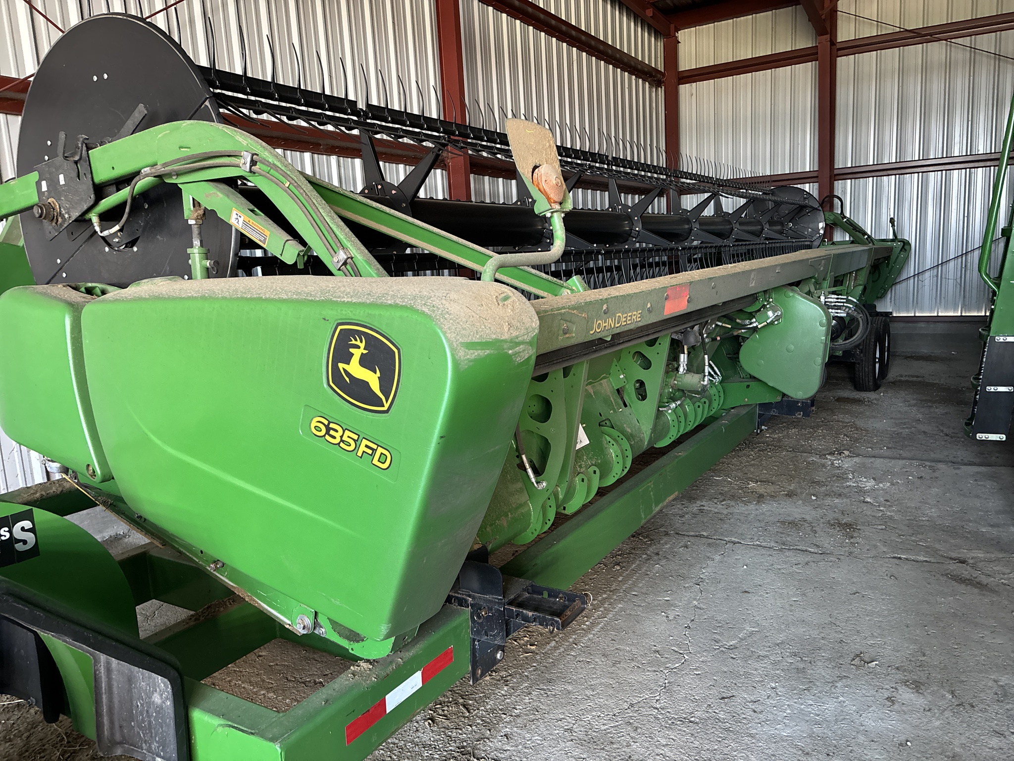 Used 2013 John Deere 635FD Combine Platforms at Koenig Equipment in Greenville, OH - PhotoXL0