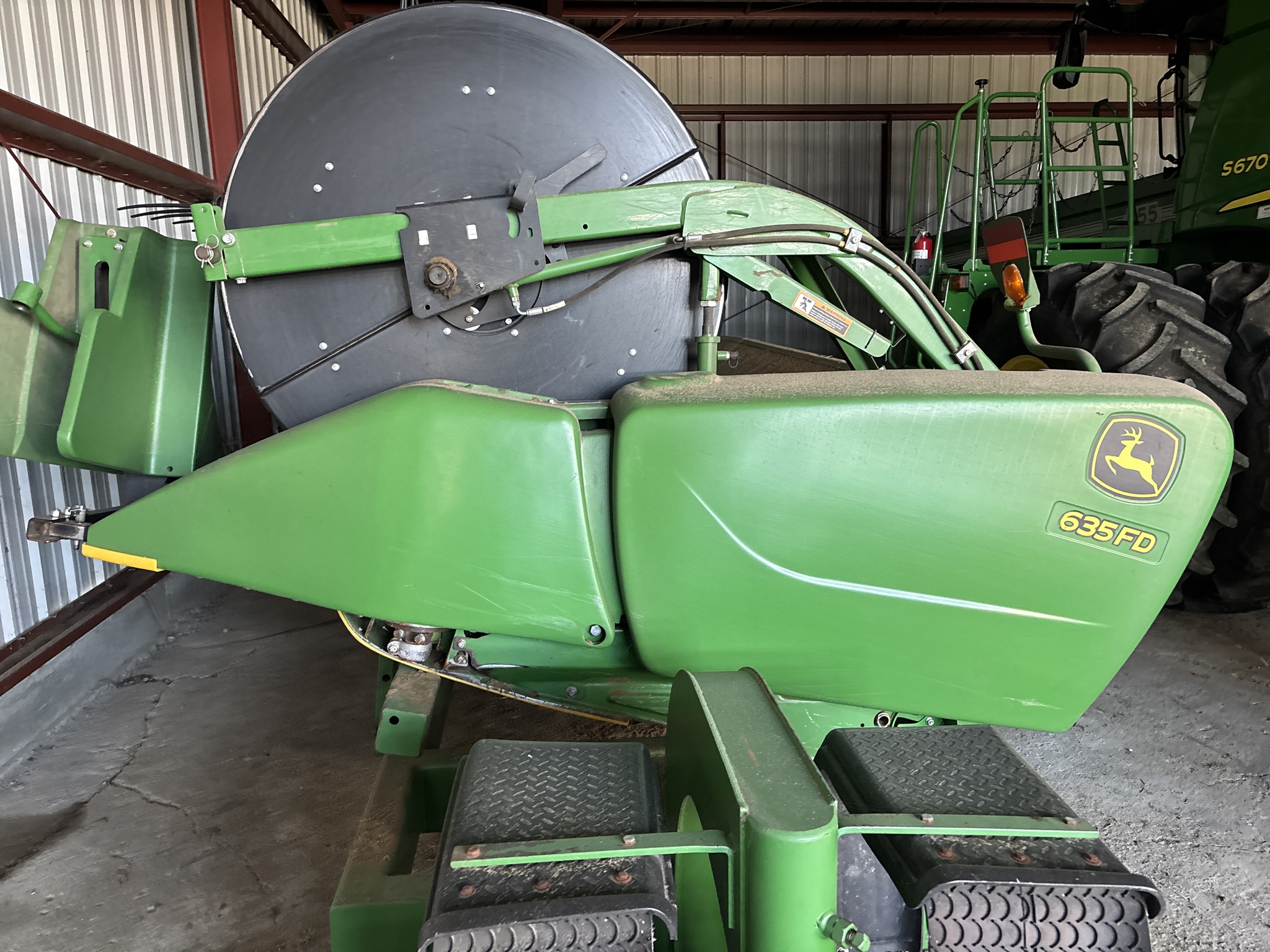 Used 2013 John Deere 635FD Combine Platforms at Koenig Equipment in Greenville, OH - PhotoXL1