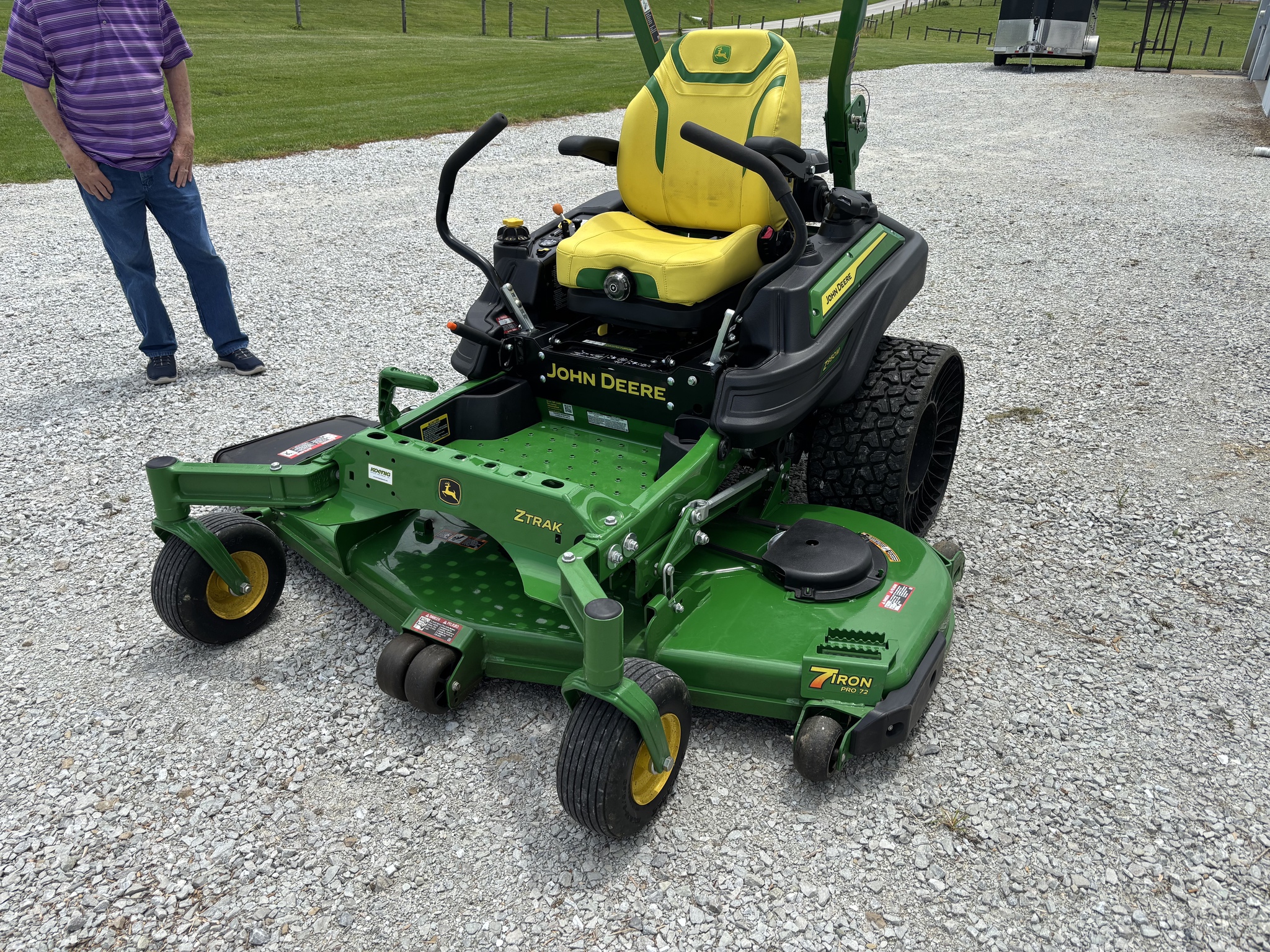 Used 2024 John Deere Z950M Zero Turn Mowers at Koenig Equipment in Knightstown, IN - PhotoXL0
