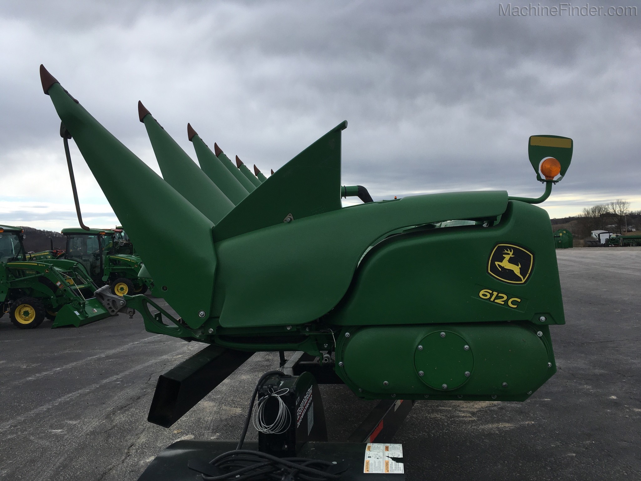 2015 John Deere 612C Image 3