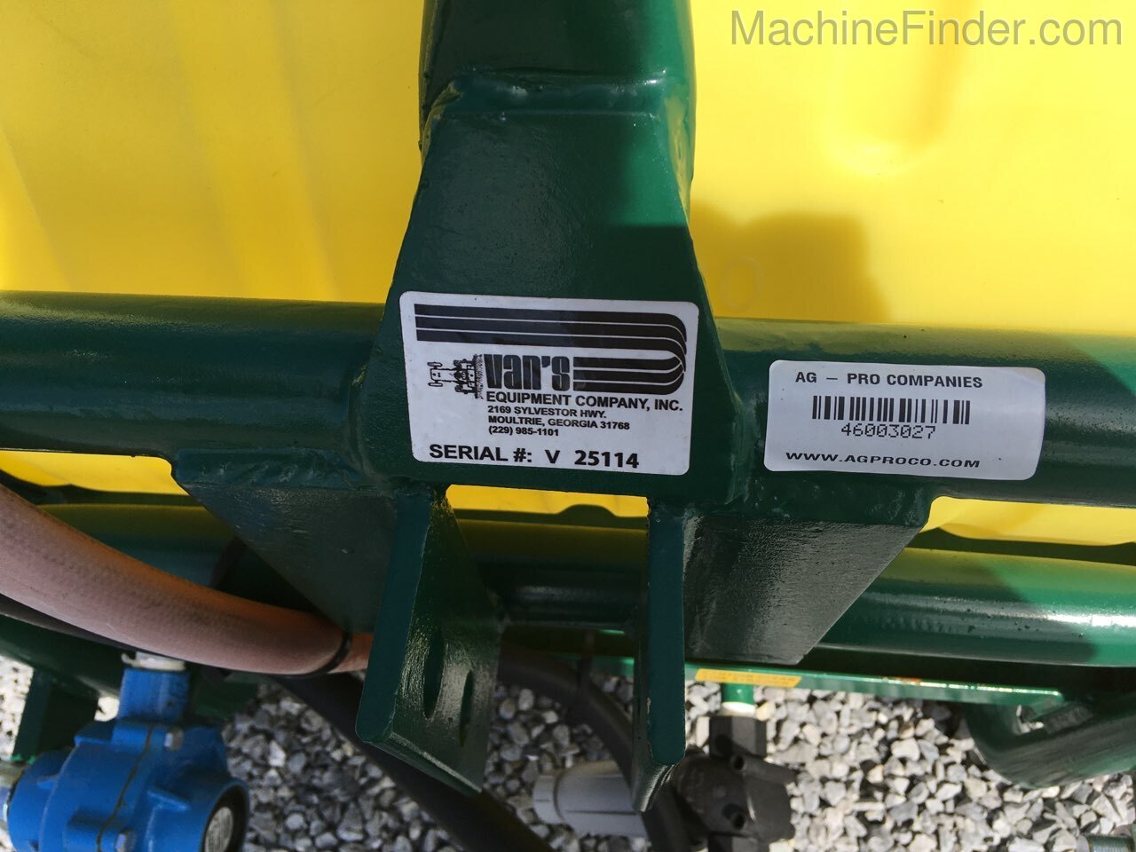 2019 Van Dale 8 ROW 20' SPRAYER W/ROUNDUP PUMP Image 5