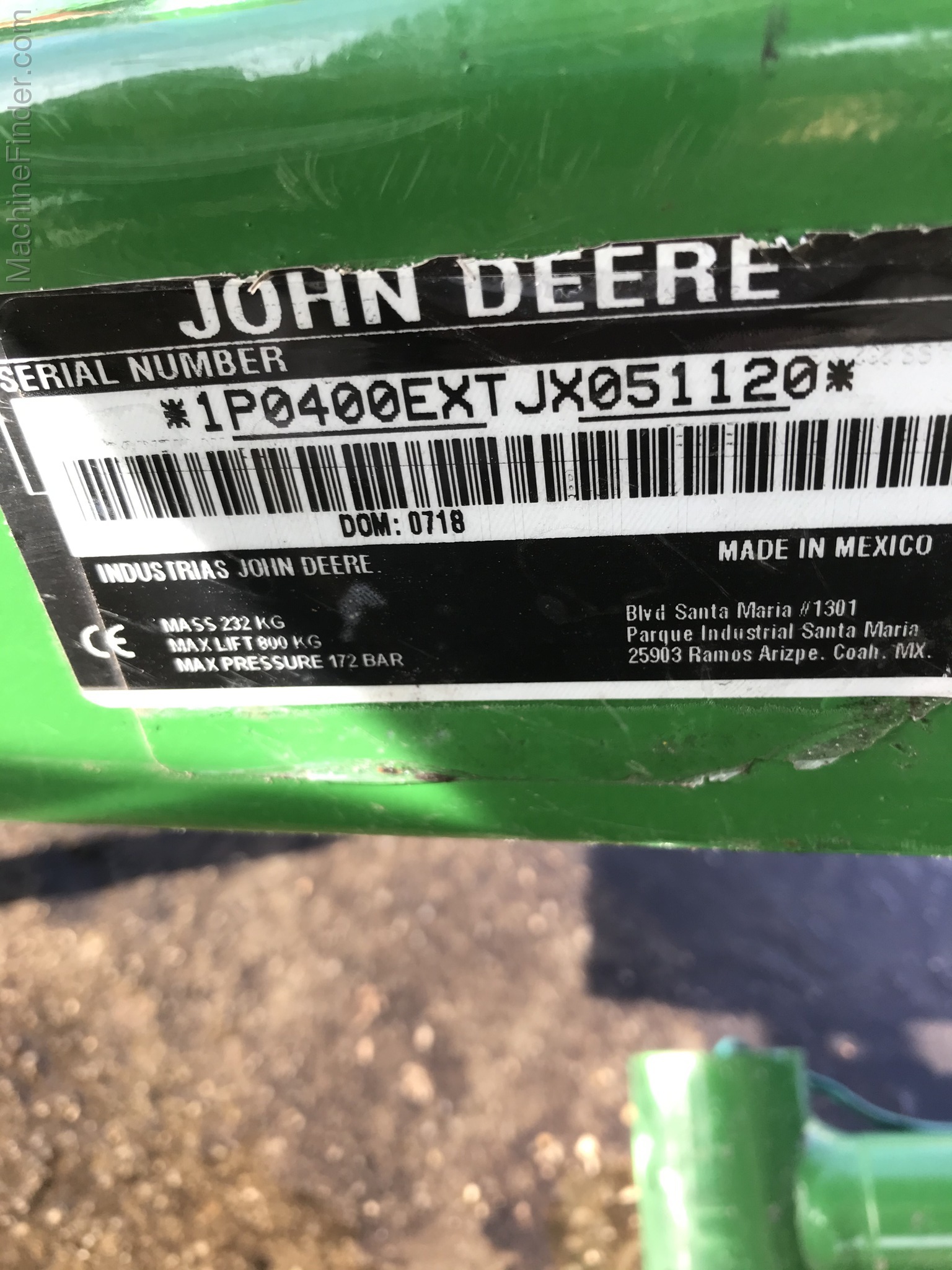 2018 John Deere 400E Image 9