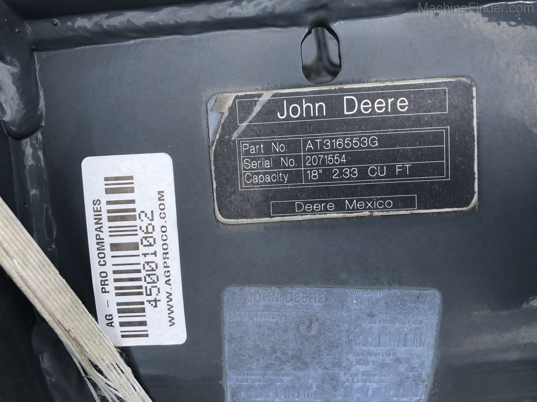 2020 John Deere AT316553G Image 2