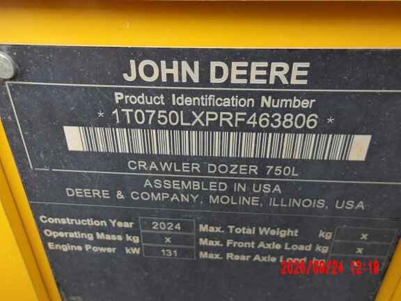 2024 John Deere 750L