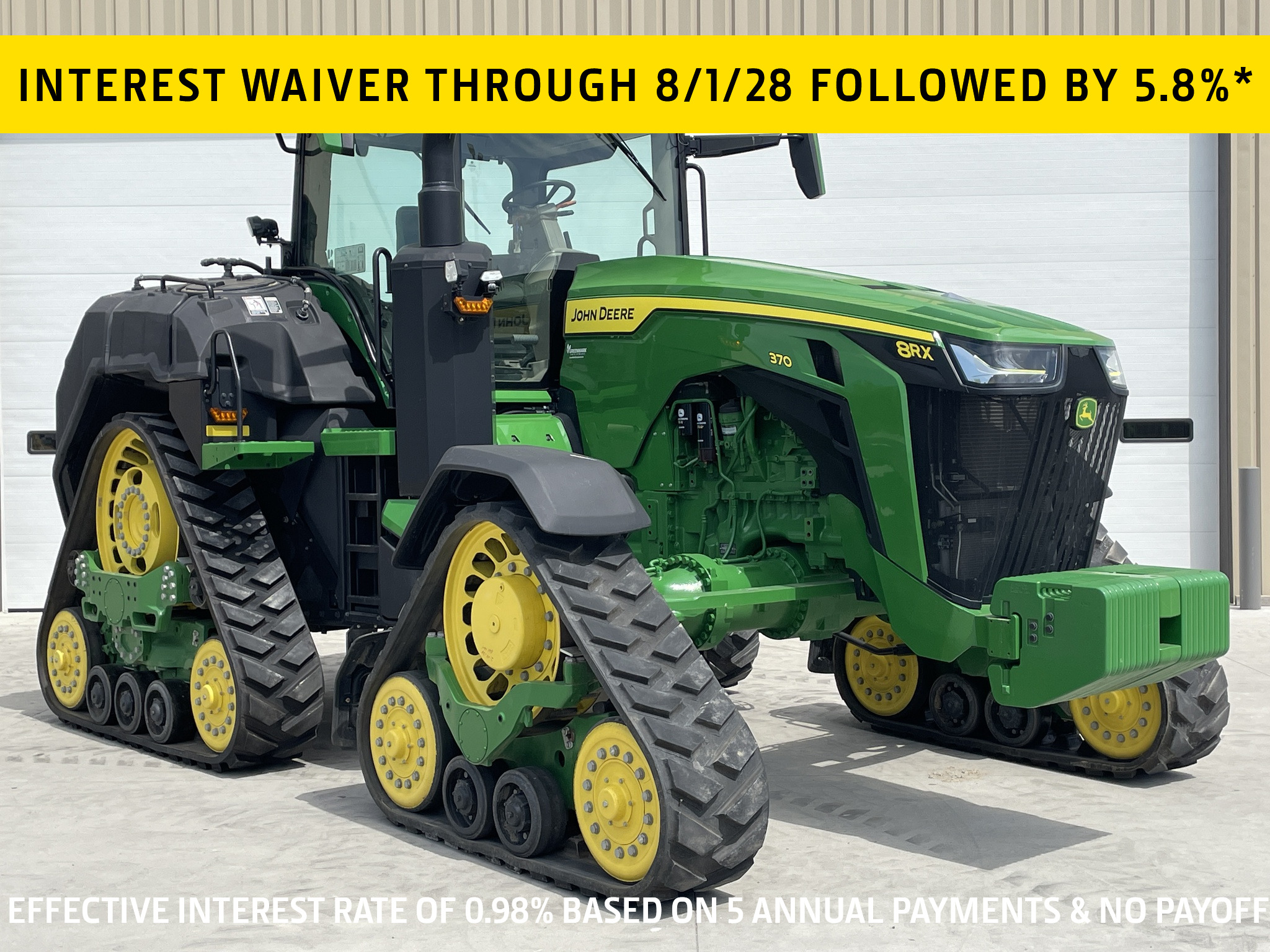 2022 John Deere 8RX 370 Image 1