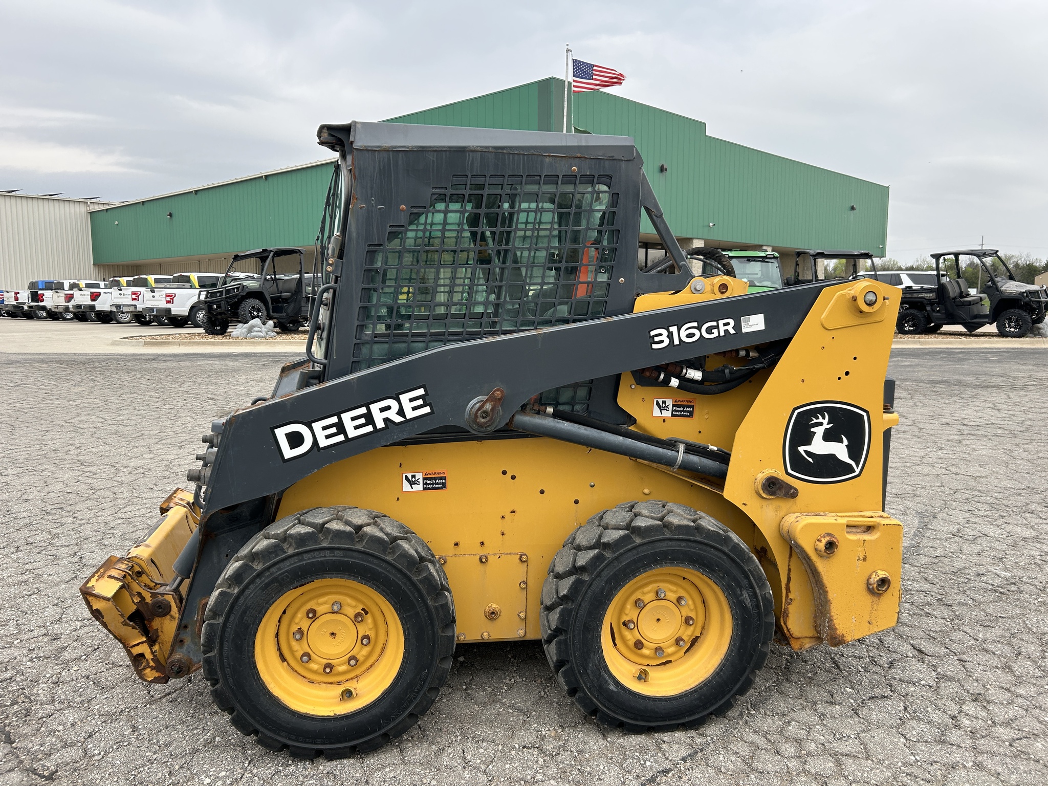  2022 John Deere 316GR at Heritage Tractor in Smithville, MO
