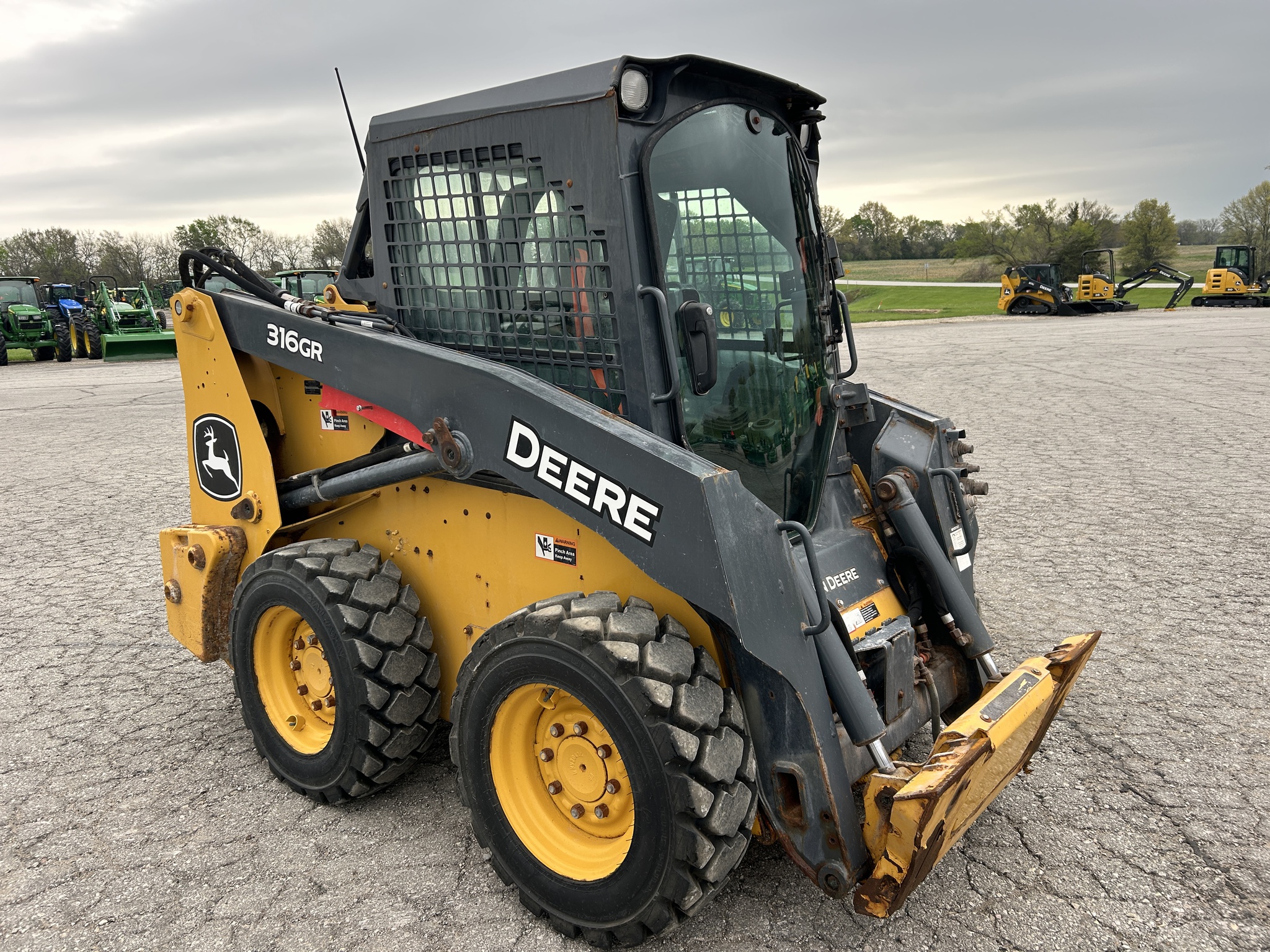  2022 John Deere 316GR at Heritage Tractor in Smithville, MO