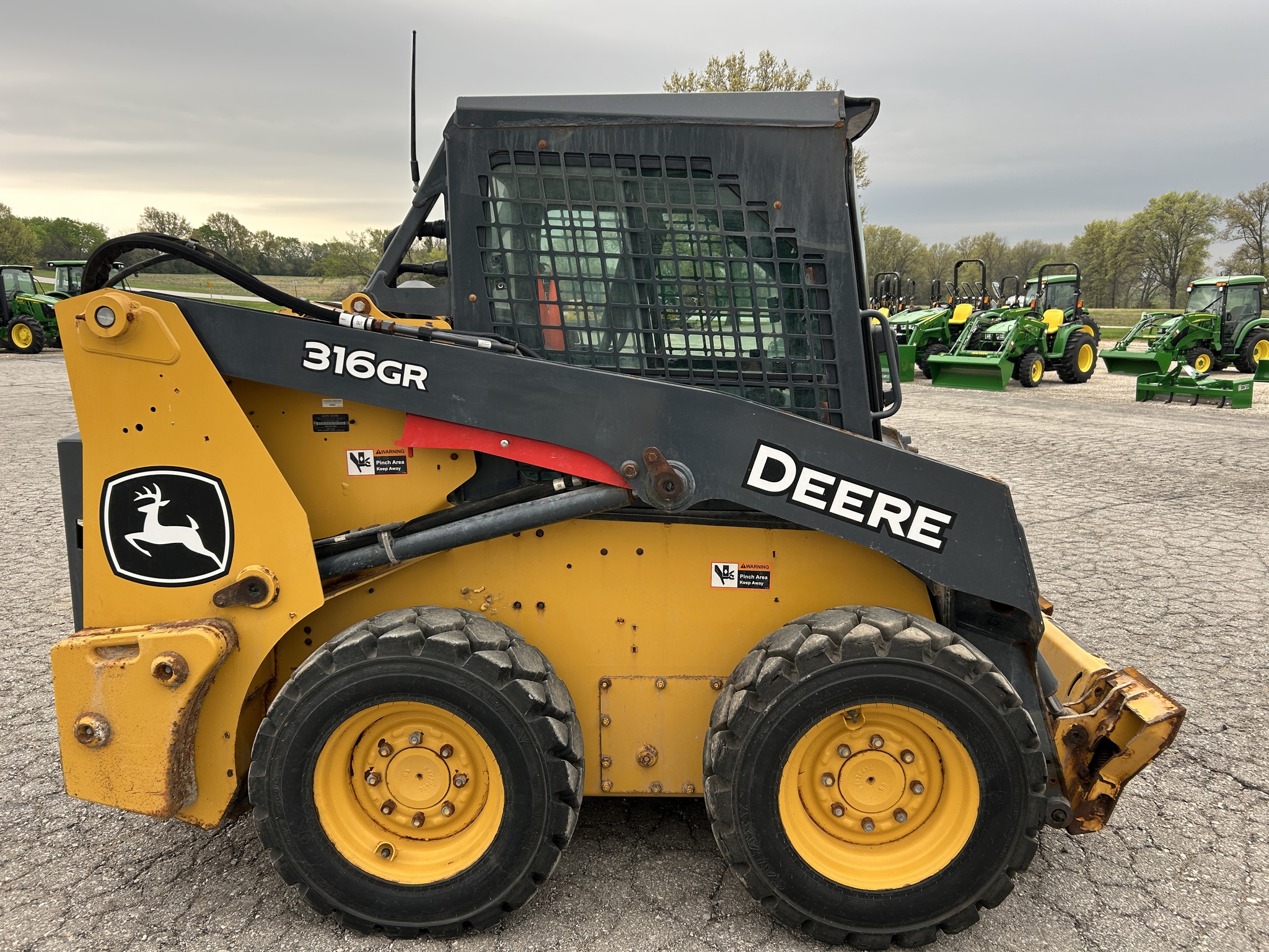  2022 John Deere 316GR at Heritage Tractor in Smithville, MO