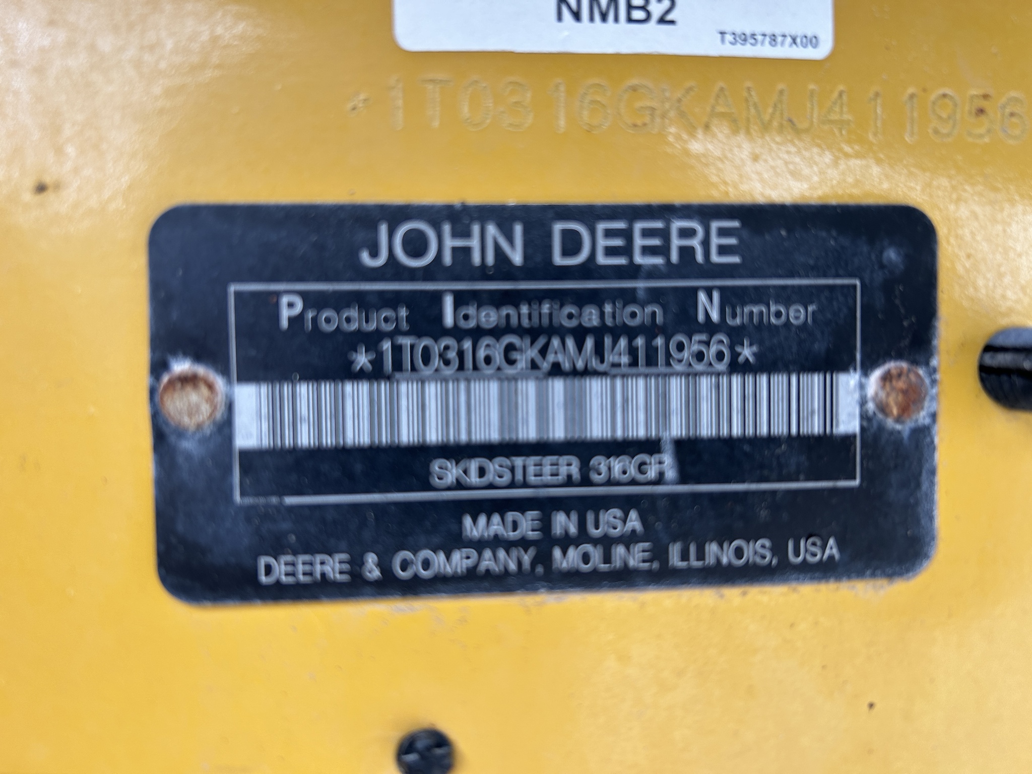  2022 John Deere 316GR at Heritage Tractor in Smithville, MO