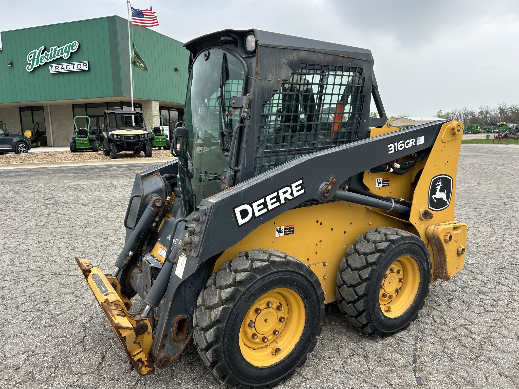  2022 John Deere 316GR at Heritage Tractor in Smithville, MO