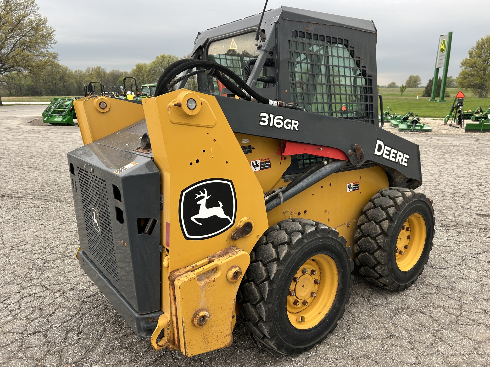  2022 John Deere 316GR at Heritage Tractor in Smithville, MO
