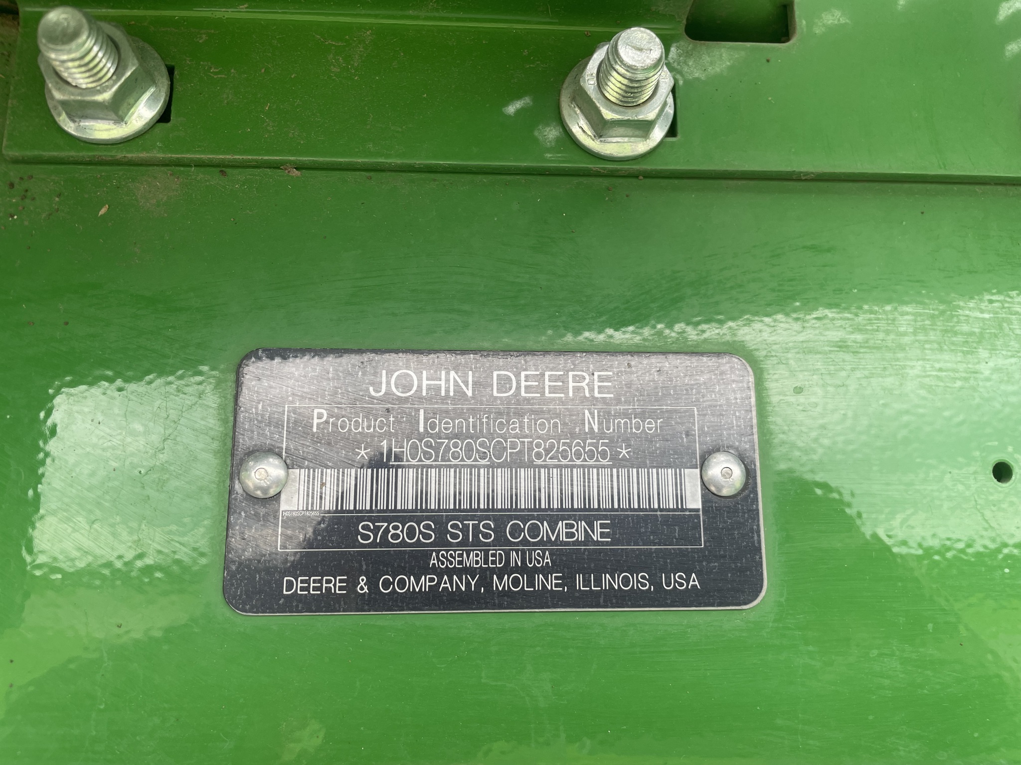 2023 John Deere S780 Image 8