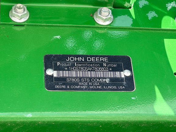 2019 John-Deere S780
