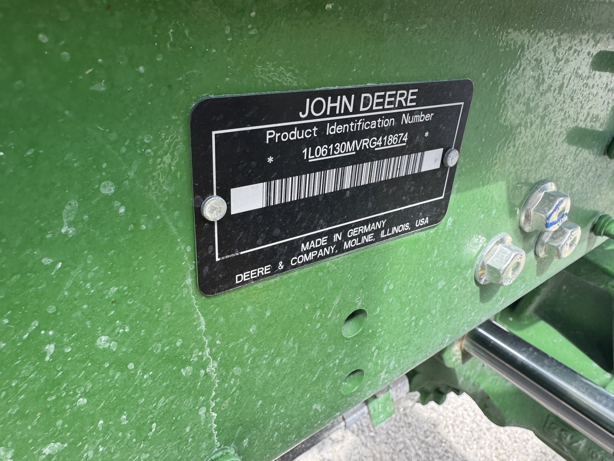 2024 John Deere 6130M at Heritage Tractor in Quincy, IL
