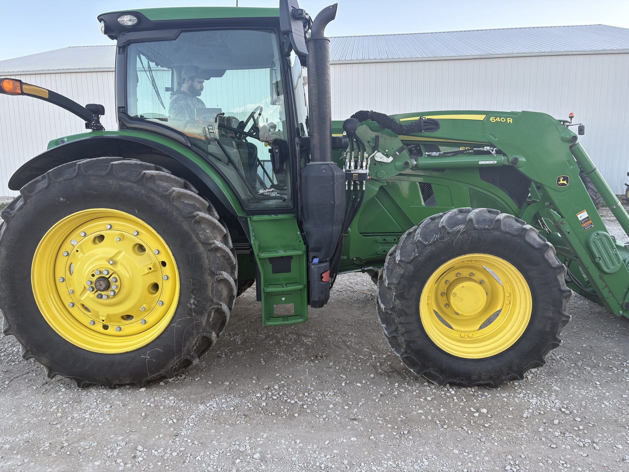  2023 John Deere 6R 145 at Heritage Tractor in Kewanee, IL