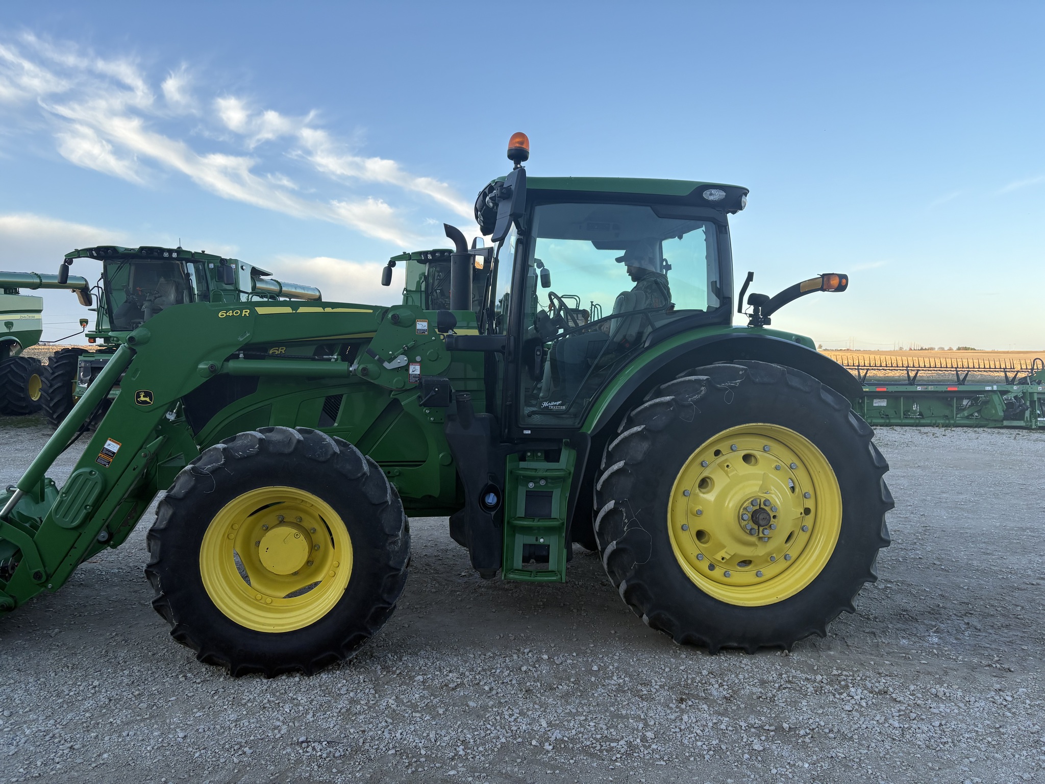 2023 John Deere 6R 145 at Heritage Tractor in Kewanee, IL