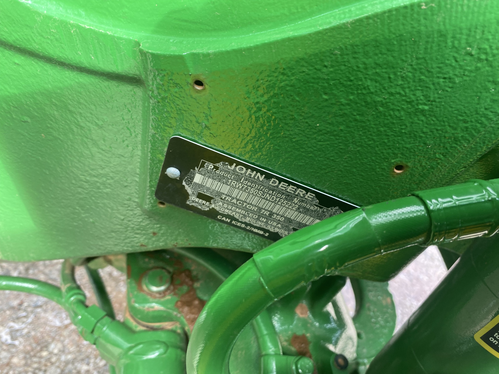 2022 John Deere 7R 350 Image 2