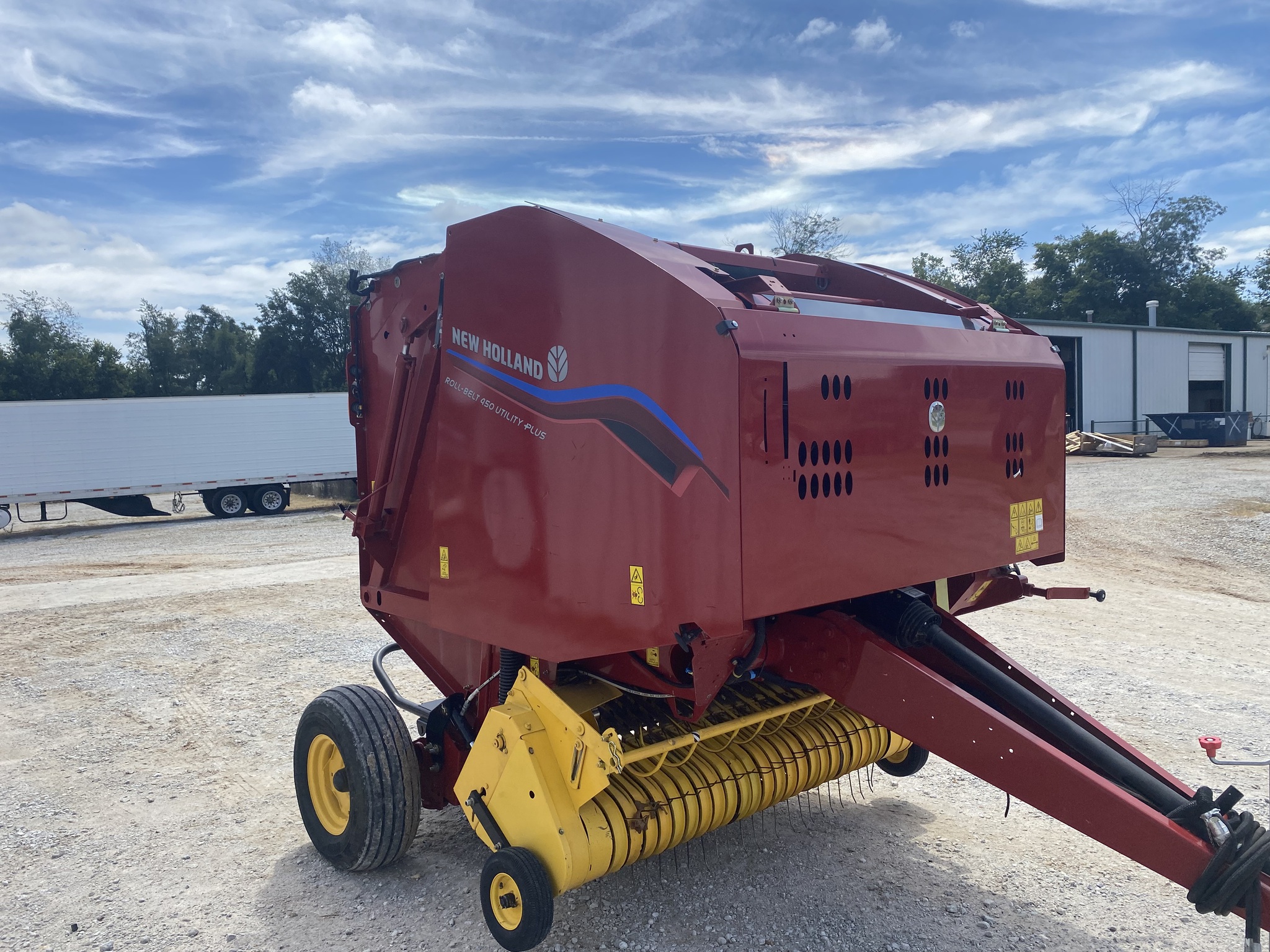  2023 New Holland Rollbelt 450 at Heritage Tractor in Harrison, AR