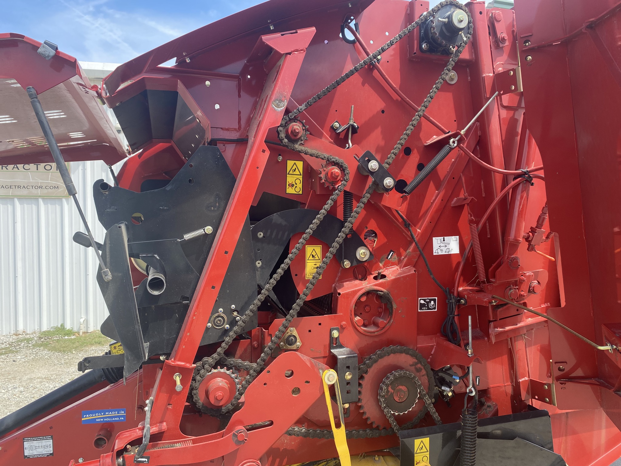  2023 New Holland Rollbelt 450 at Heritage Tractor in Harrison, AR