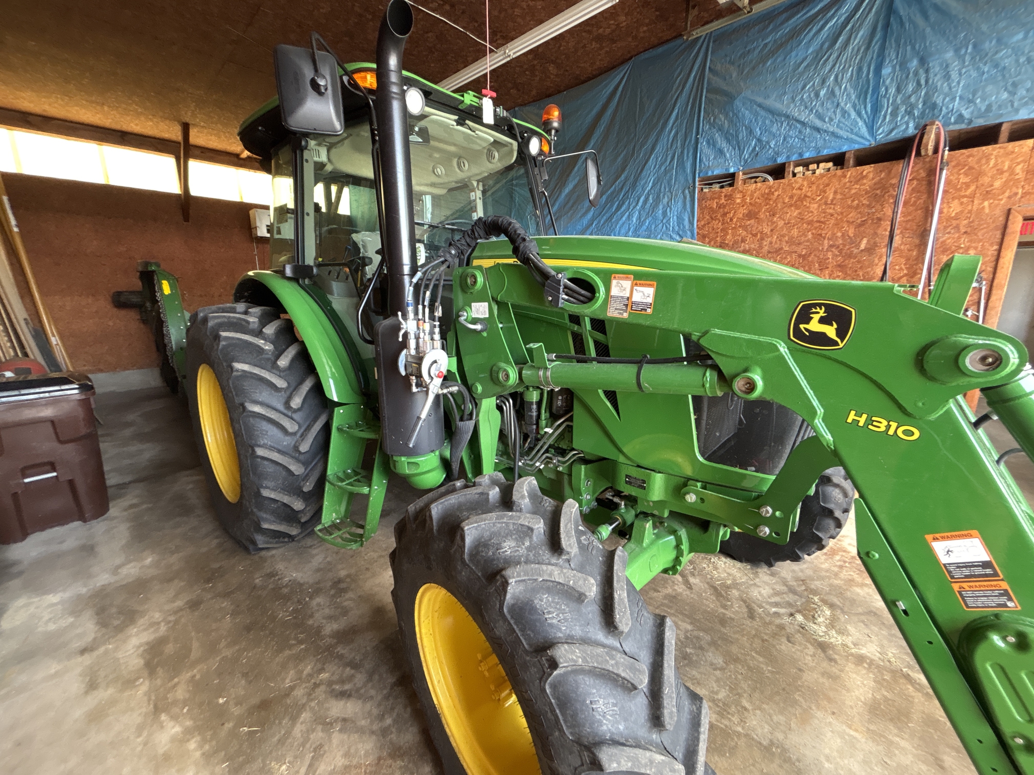Used 2024 John Deere 6105E Cab Utility Tractors at Koenig Equipment in Greenville, OH - PhotoXL0