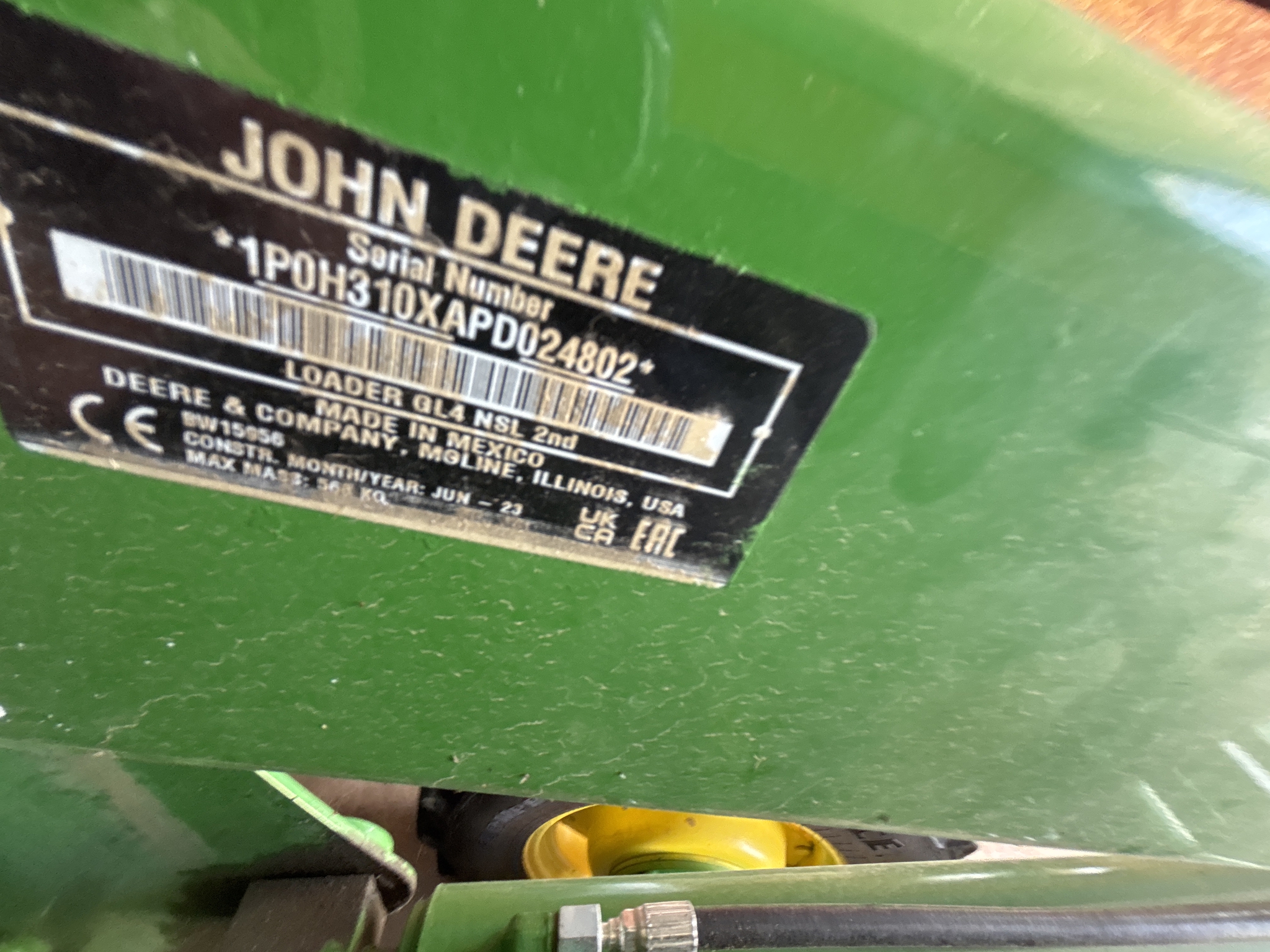 Used 2024 John Deere 6105E Cab Utility Tractors at Koenig Equipment in Greenville, OH - PhotoXL21