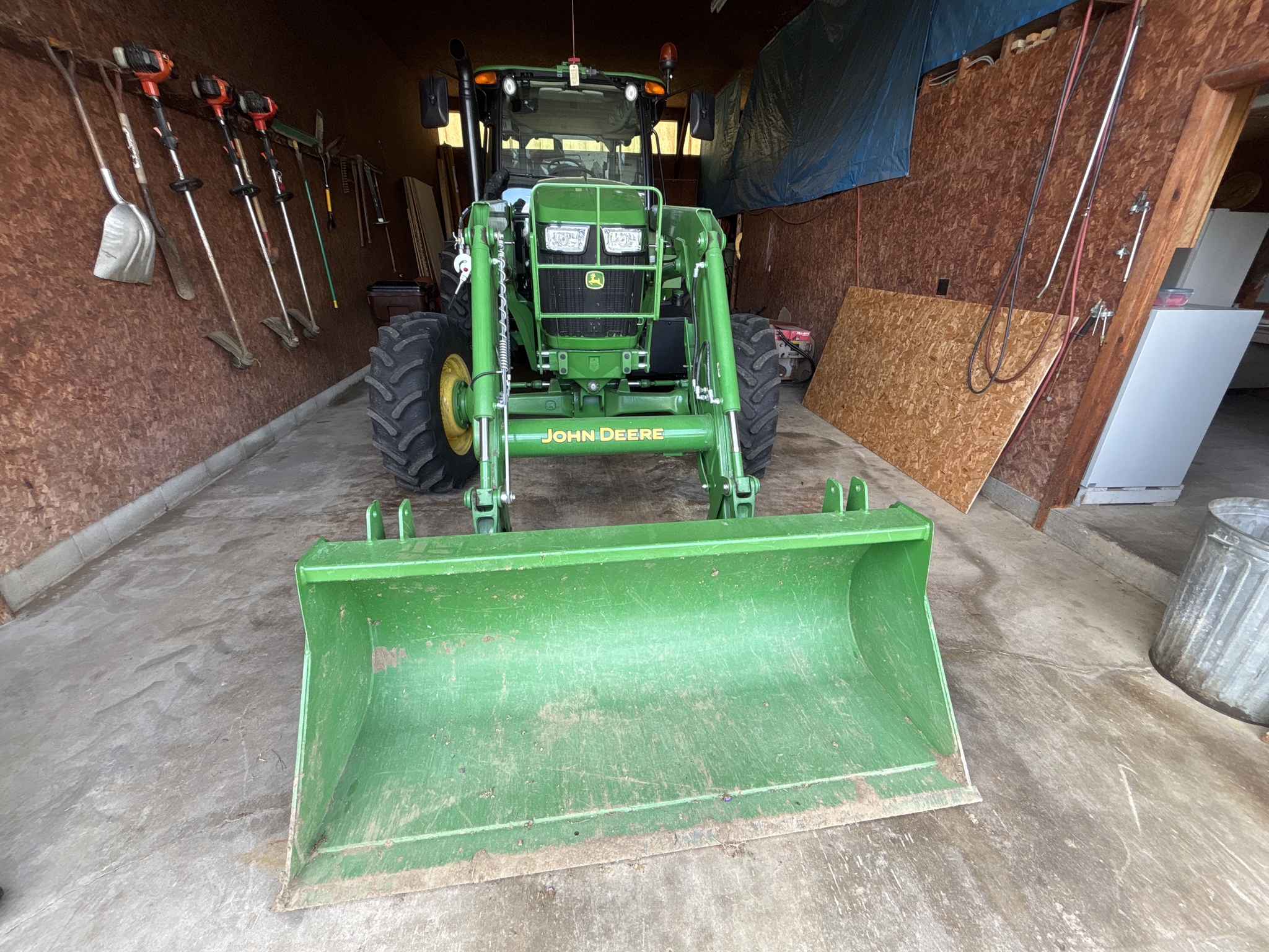 Used 2024 John Deere 6105E Cab Utility Tractors at Koenig Equipment in Greenville, OH - PhotoXL1