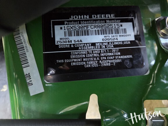 Photo of 2024 John Deere Z530M