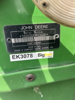2011 John Deere 635D Image 14