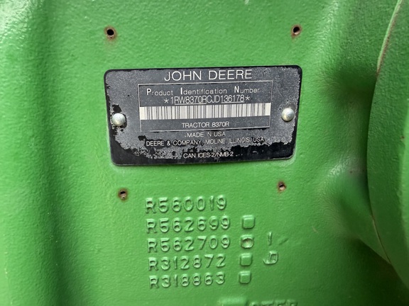 2018 John Deere 8370R - Photo41