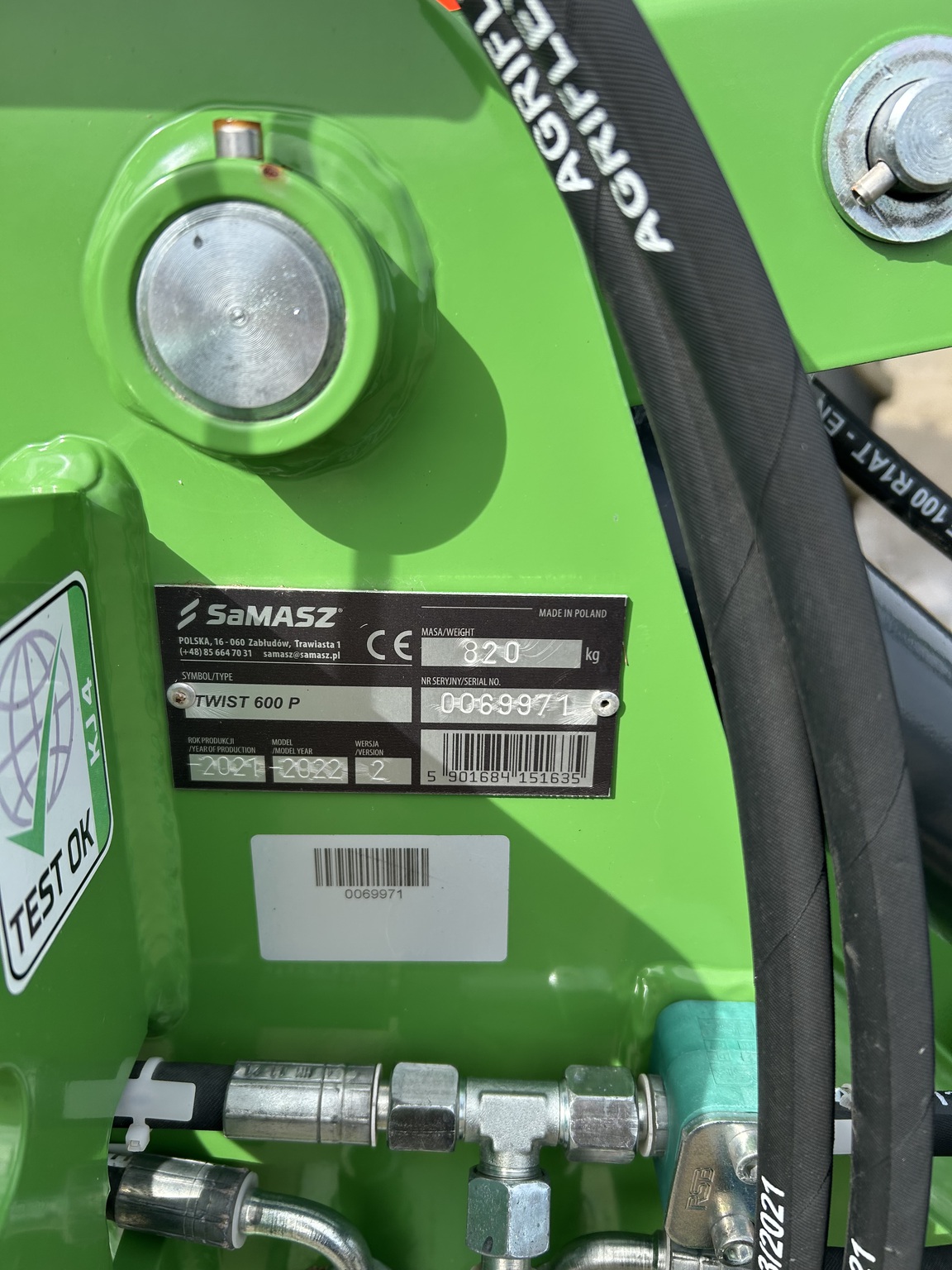 2022 Samasz TWIST 600P Image 11