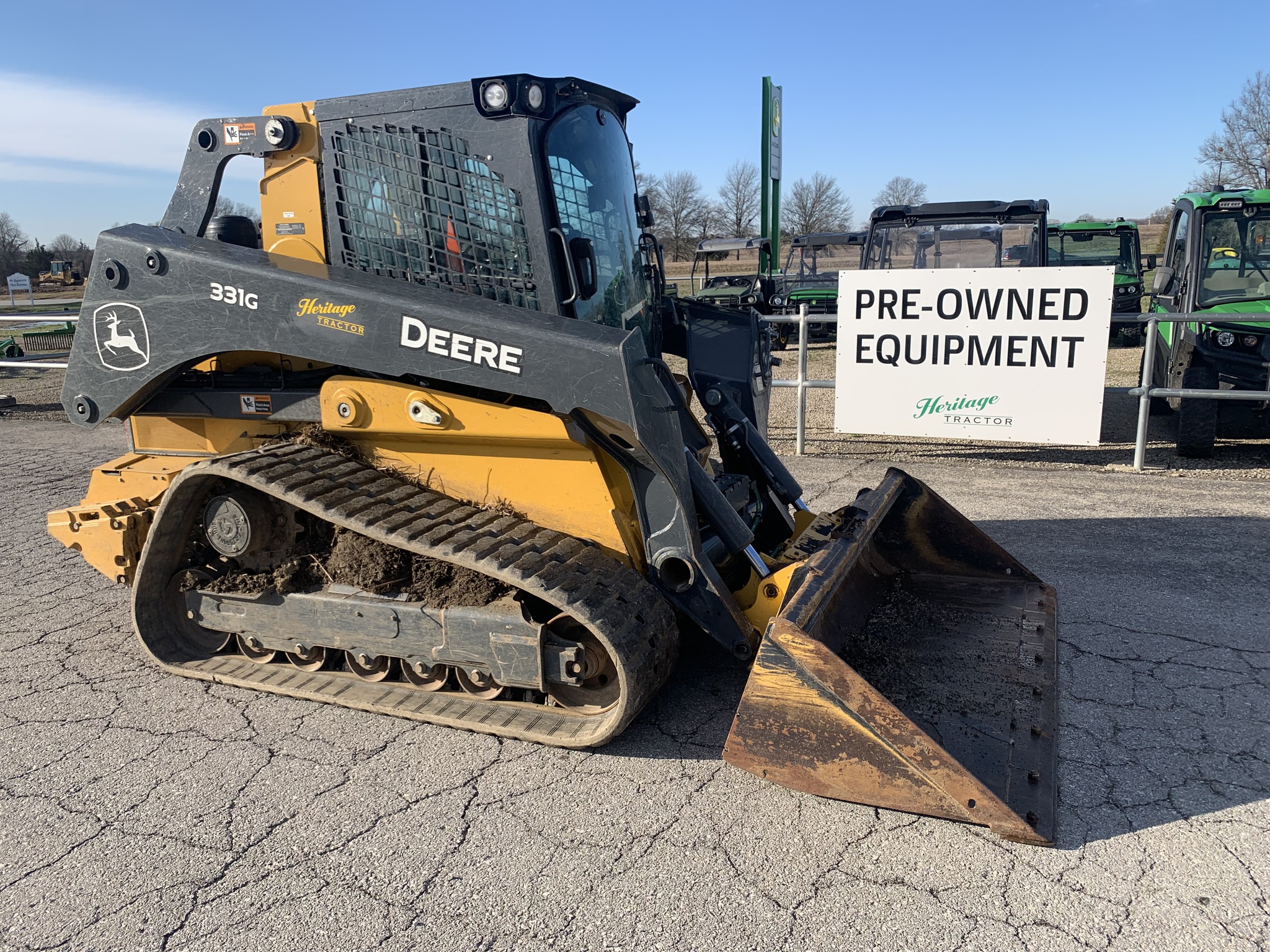  2023 John Deere 331G at Heritage Tractor in Baldwin City, KS