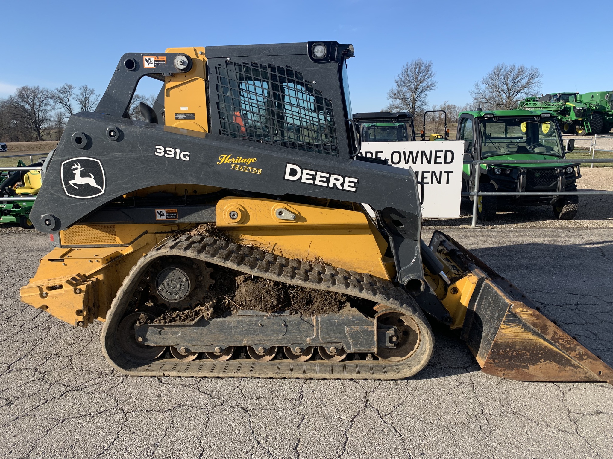  2023 John Deere 331G at Heritage Tractor in Baldwin City, KS
