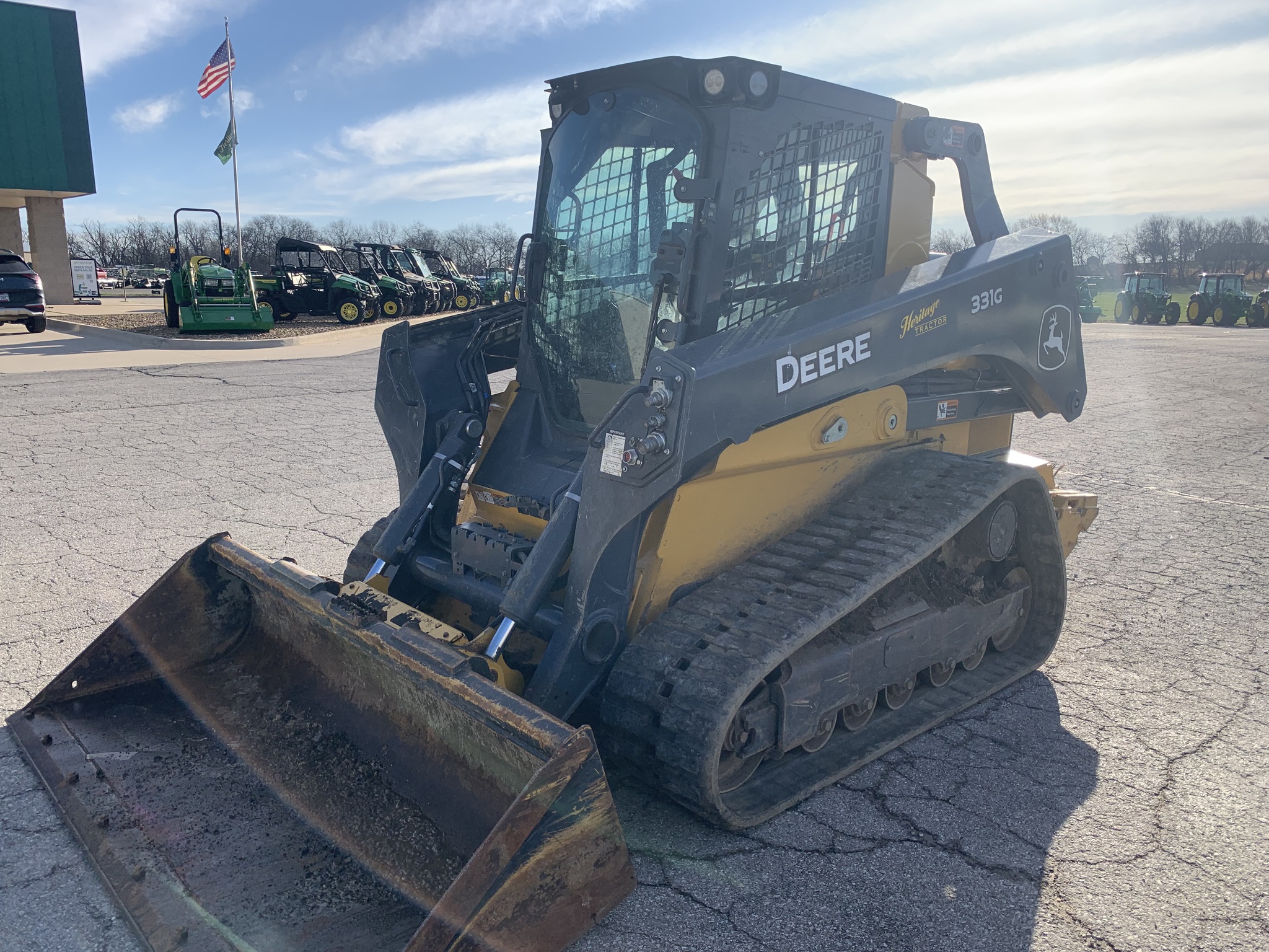  2023 John Deere 331G at Heritage Tractor in Baldwin City, KS