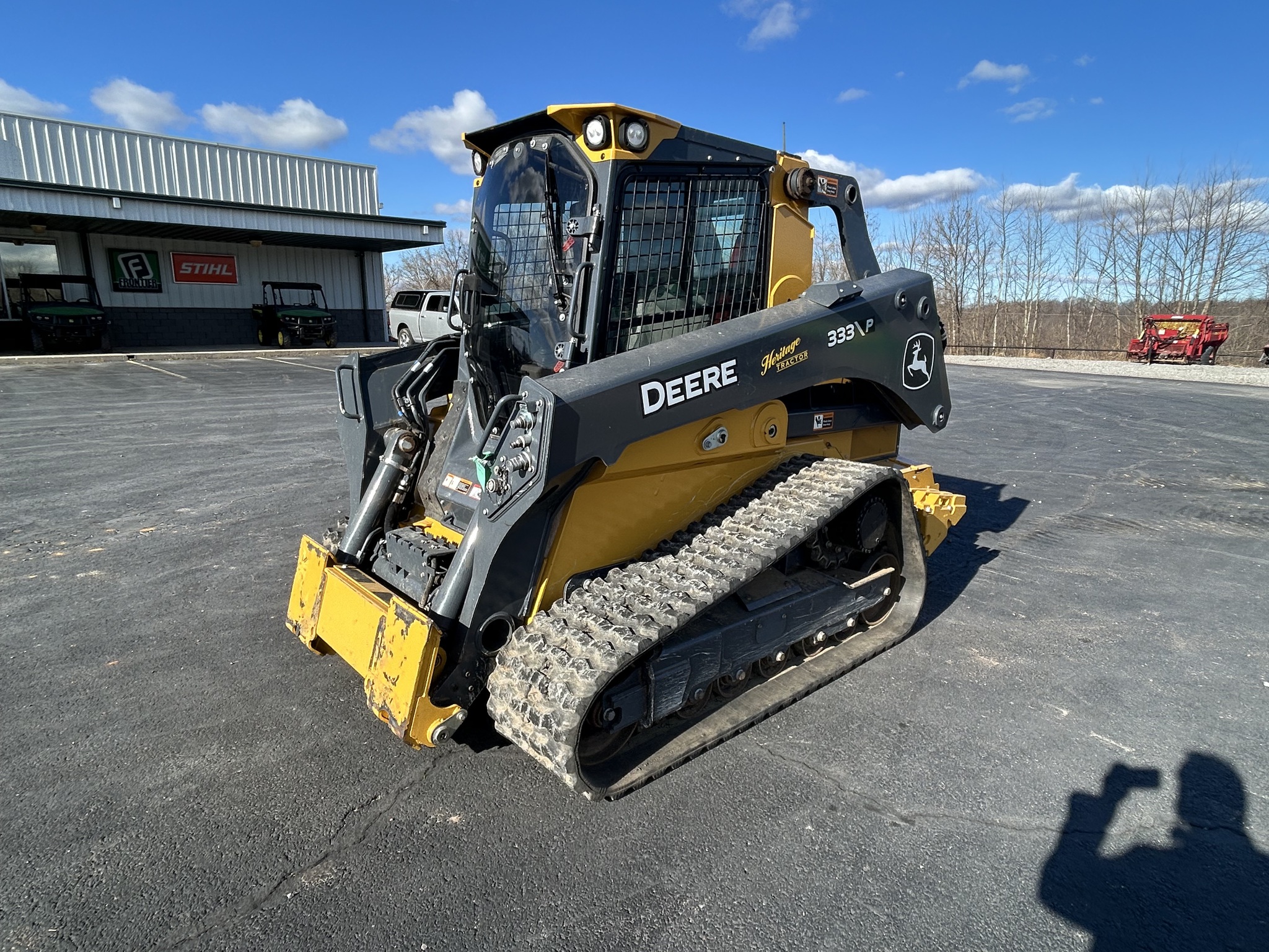  2025 John Deere 333 P at Heritage Tractor in Anderson, MO