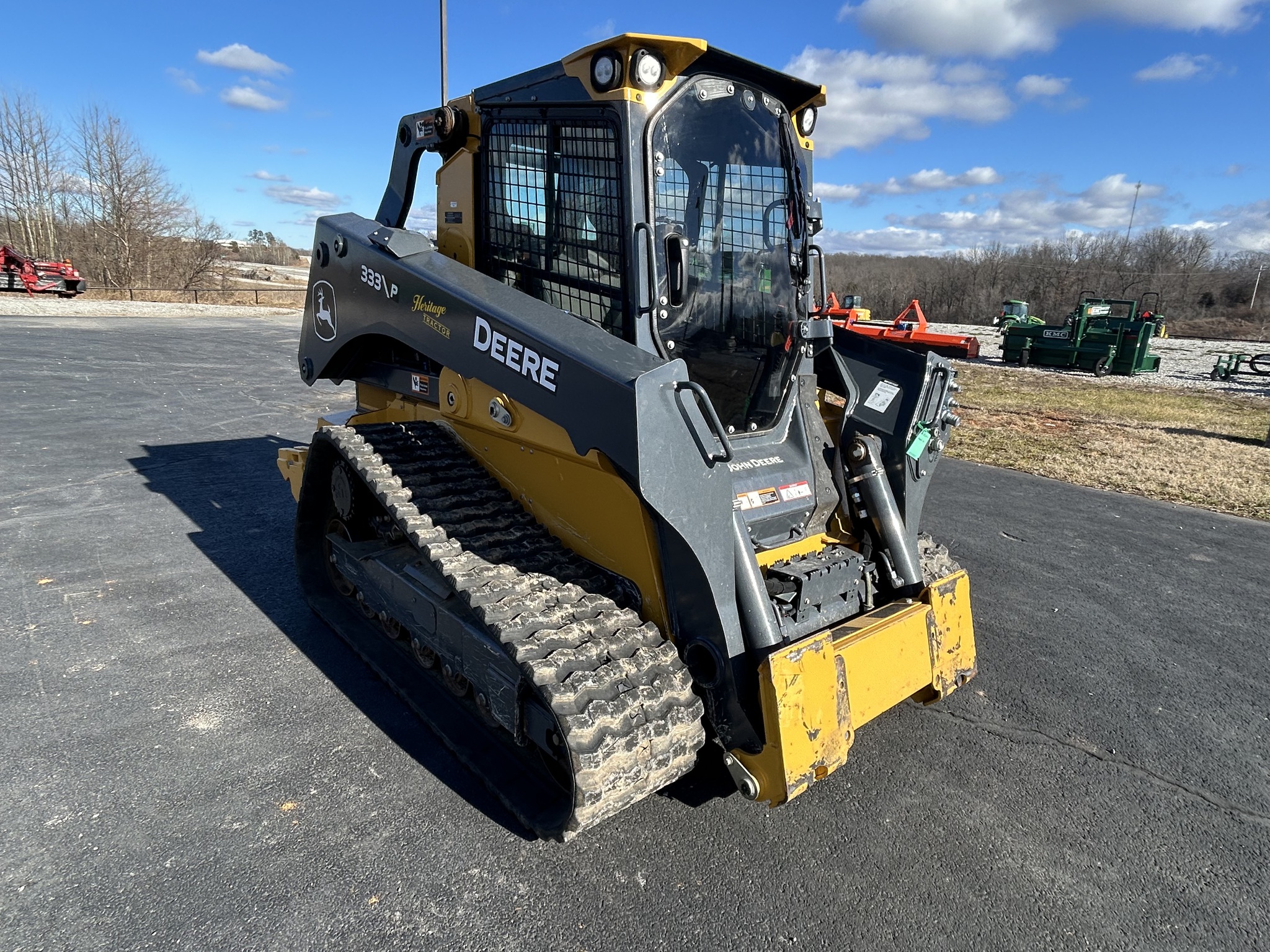 2025 John Deere 333 P at Heritage Tractor in Anderson, MO