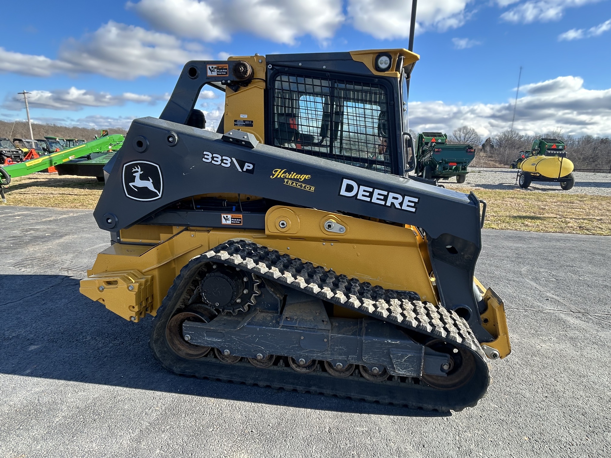  2025 John Deere 333 P at Heritage Tractor in Anderson, MO