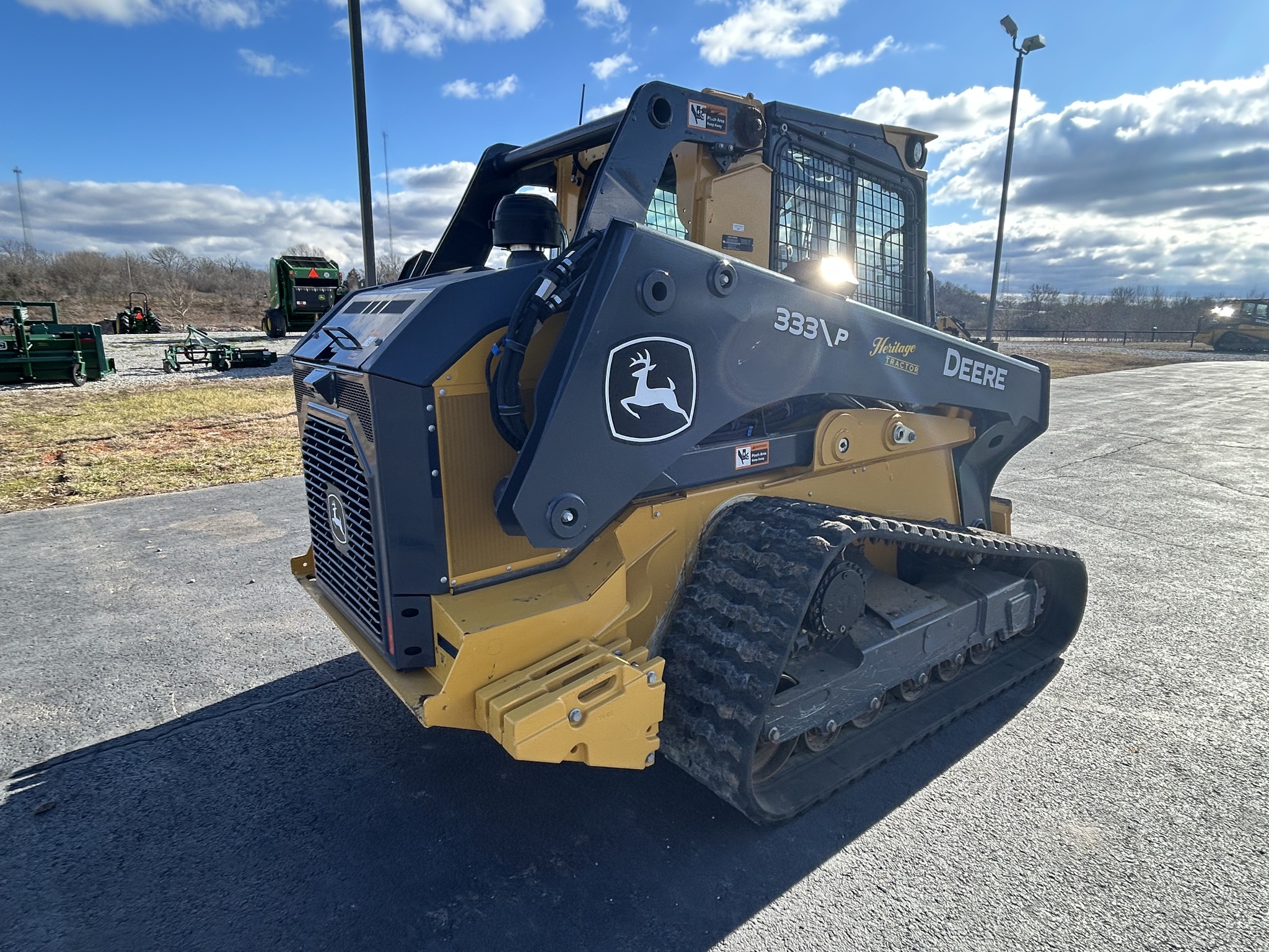  2025 John Deere 333 P at Heritage Tractor in Anderson, MO
