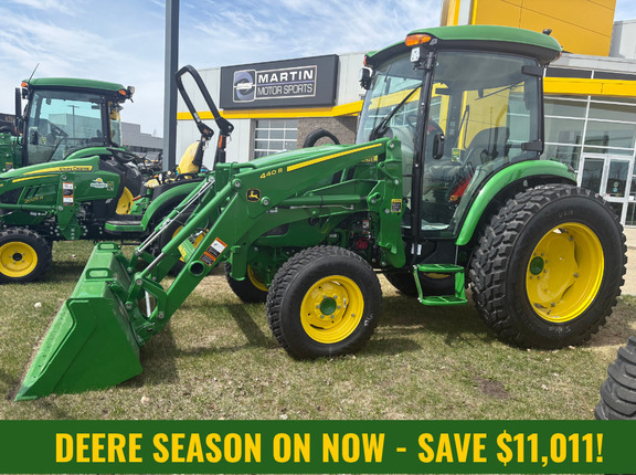  John Deere 4052R Cab Tractor + Loader