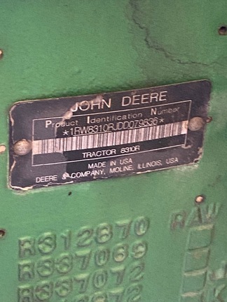 2013 John Deere 8310R-2