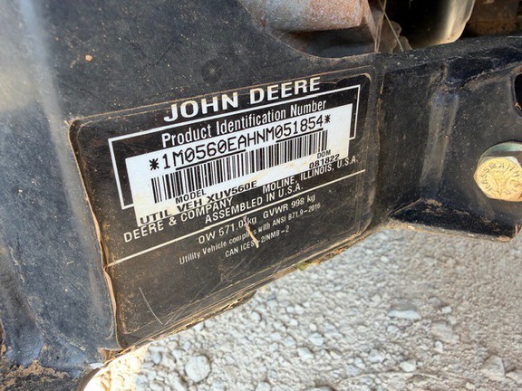 2022 John Deere XUV 560E Photo 7