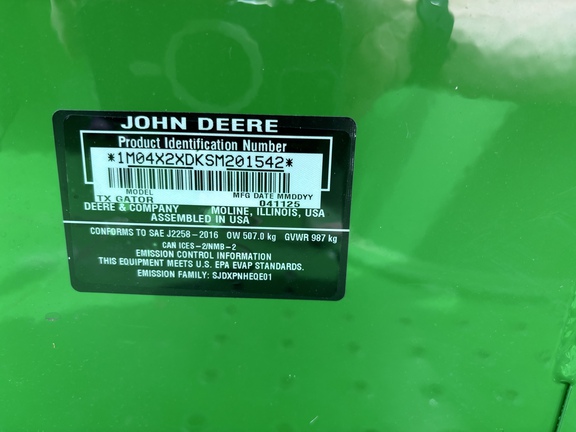 Used 2025 John Deere TX 4X2 ATVs & Gators at Koenig Equipment in Oxford, OH - Photo11