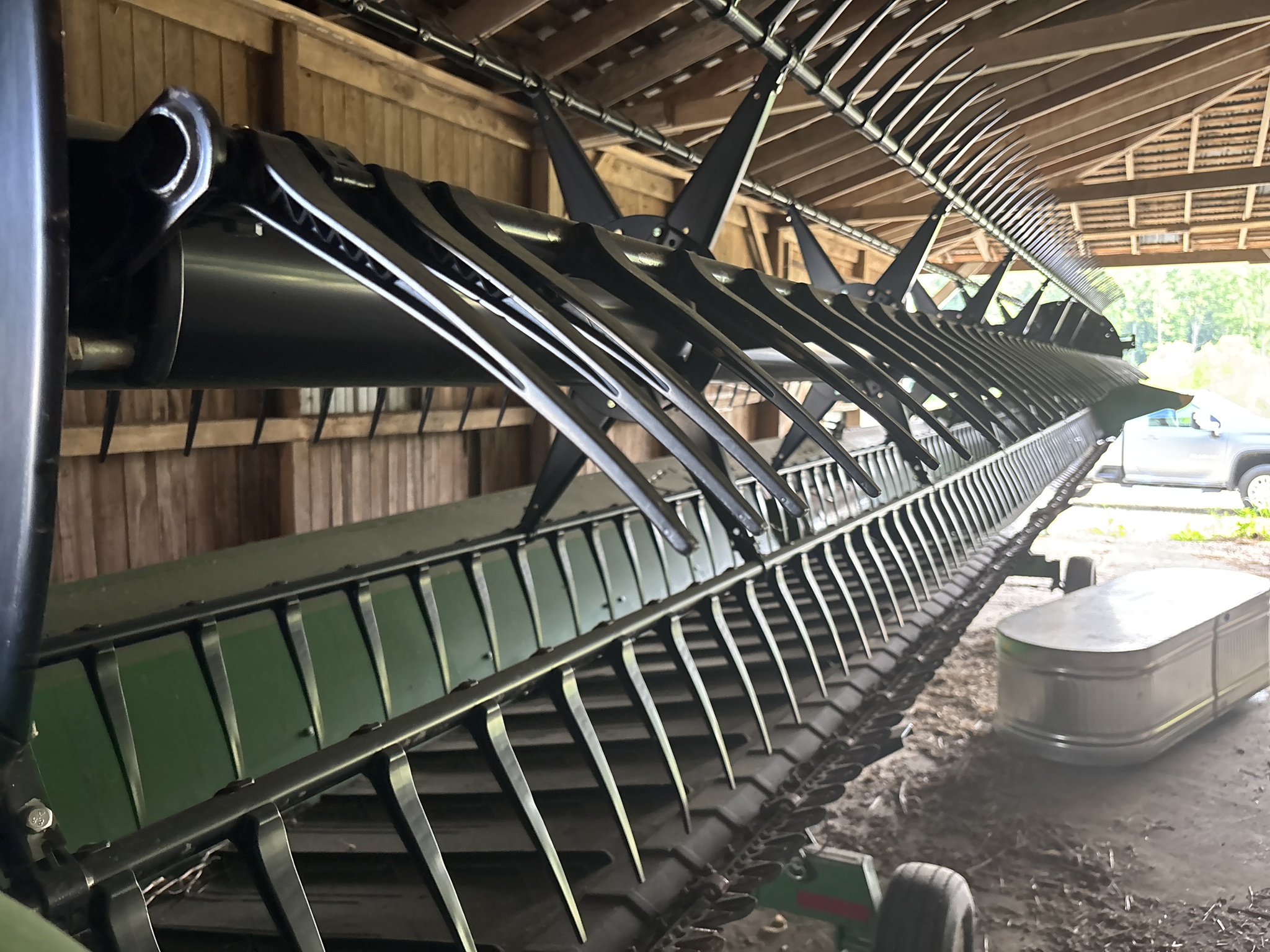 Used 2016 John Deere 635FD Combine Platforms at Koenig Equipment in Oxford, OH - PhotoXL2