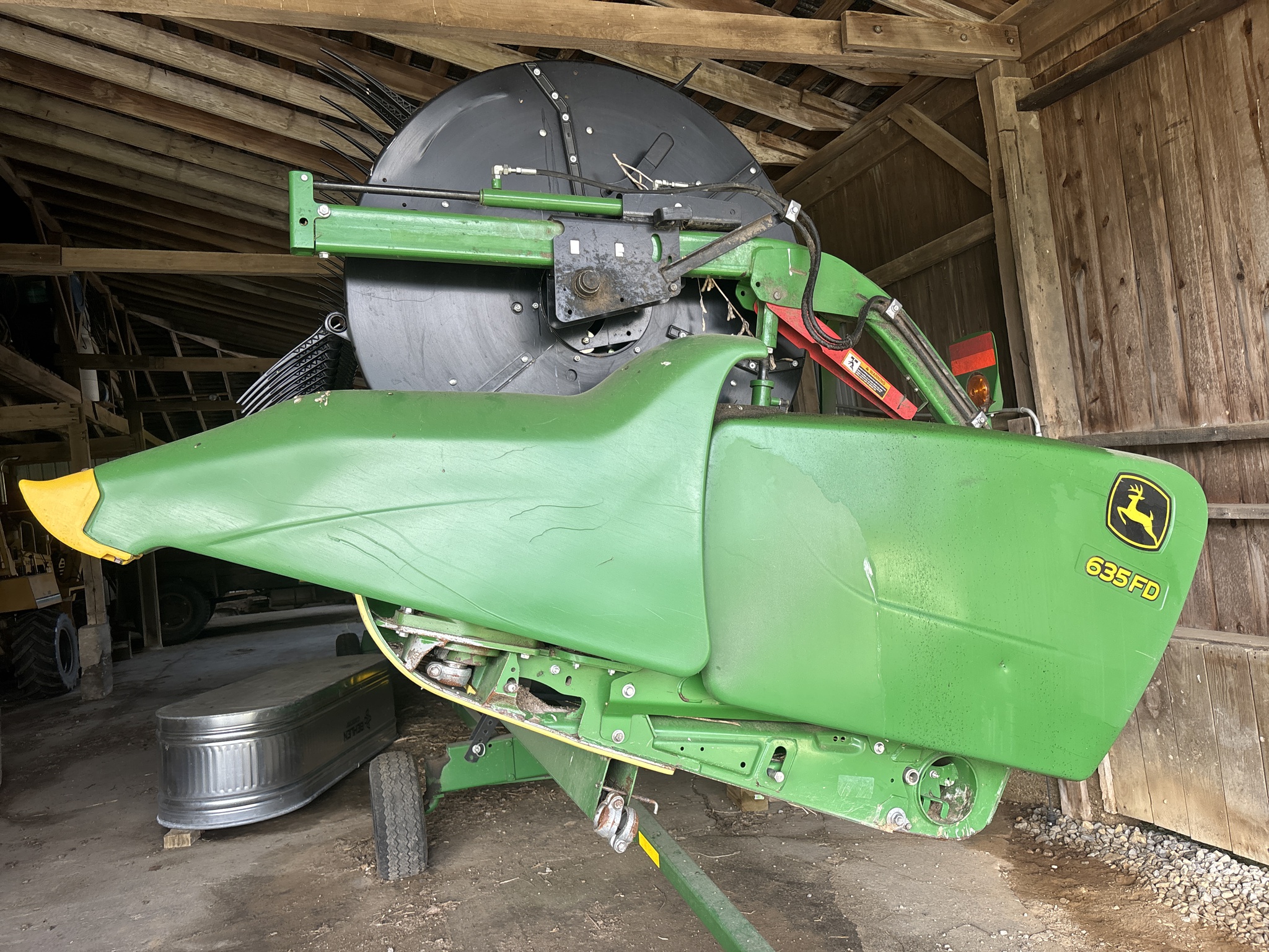 Used 2016 John Deere 635FD Combine Platforms at Koenig Equipment in Oxford, OH - PhotoXL0