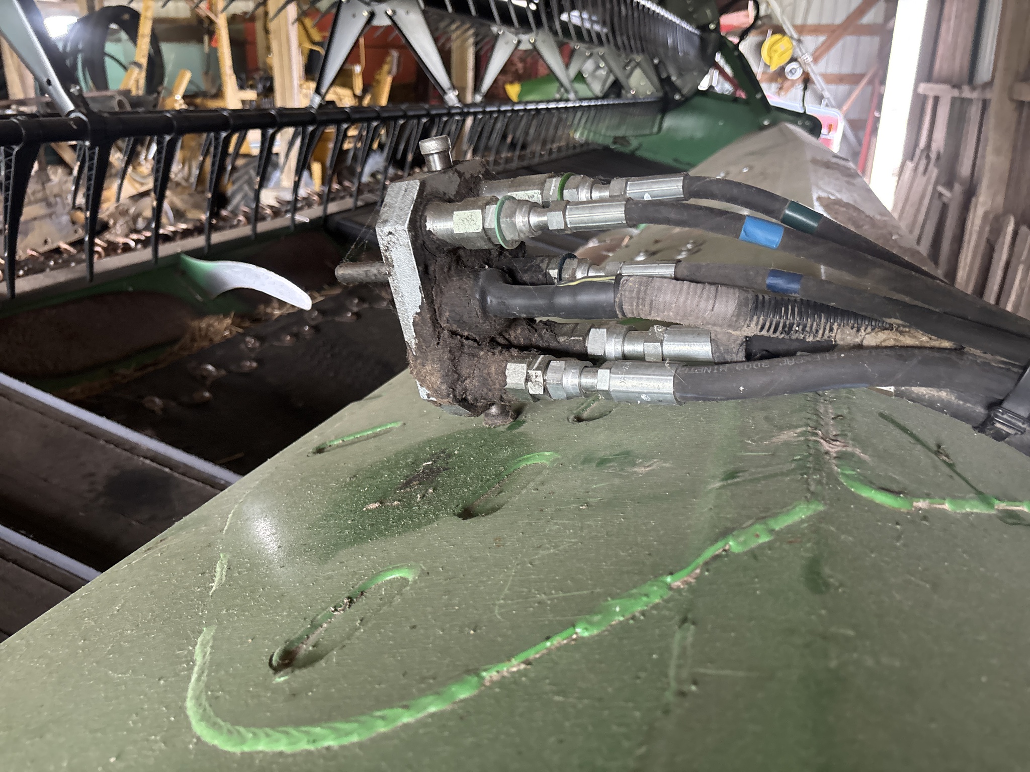 Used 2016 John Deere 635FD Combine Platforms at Koenig Equipment in Oxford, OH - PhotoXL19