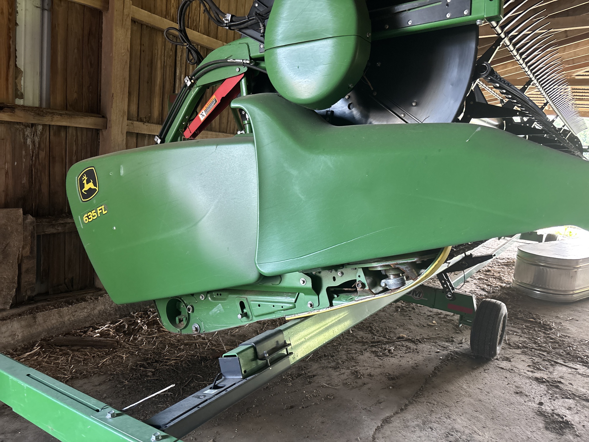 Used 2016 John Deere 635FD Combine Platforms at Koenig Equipment in Oxford, OH - PhotoXL3