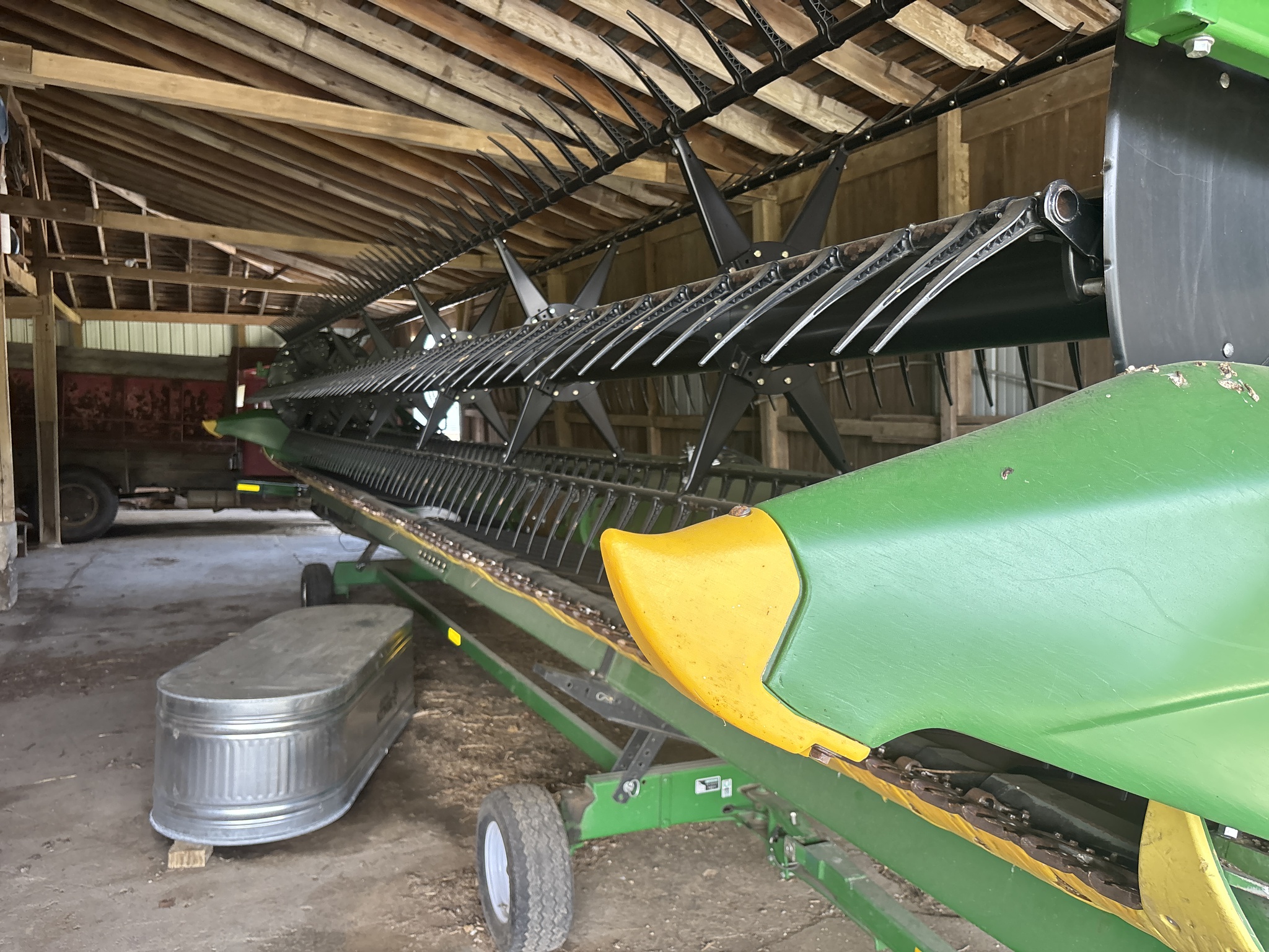 Used 2016 John Deere 635FD Combine Platforms at Koenig Equipment in Oxford, OH - PhotoXL1