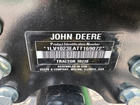 2026 John Deere 1023E