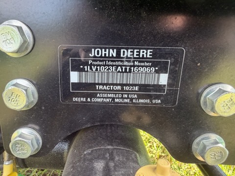 2026 John Deere 1023E