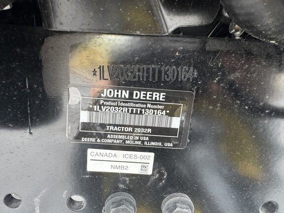 2026 John Deere 2032R