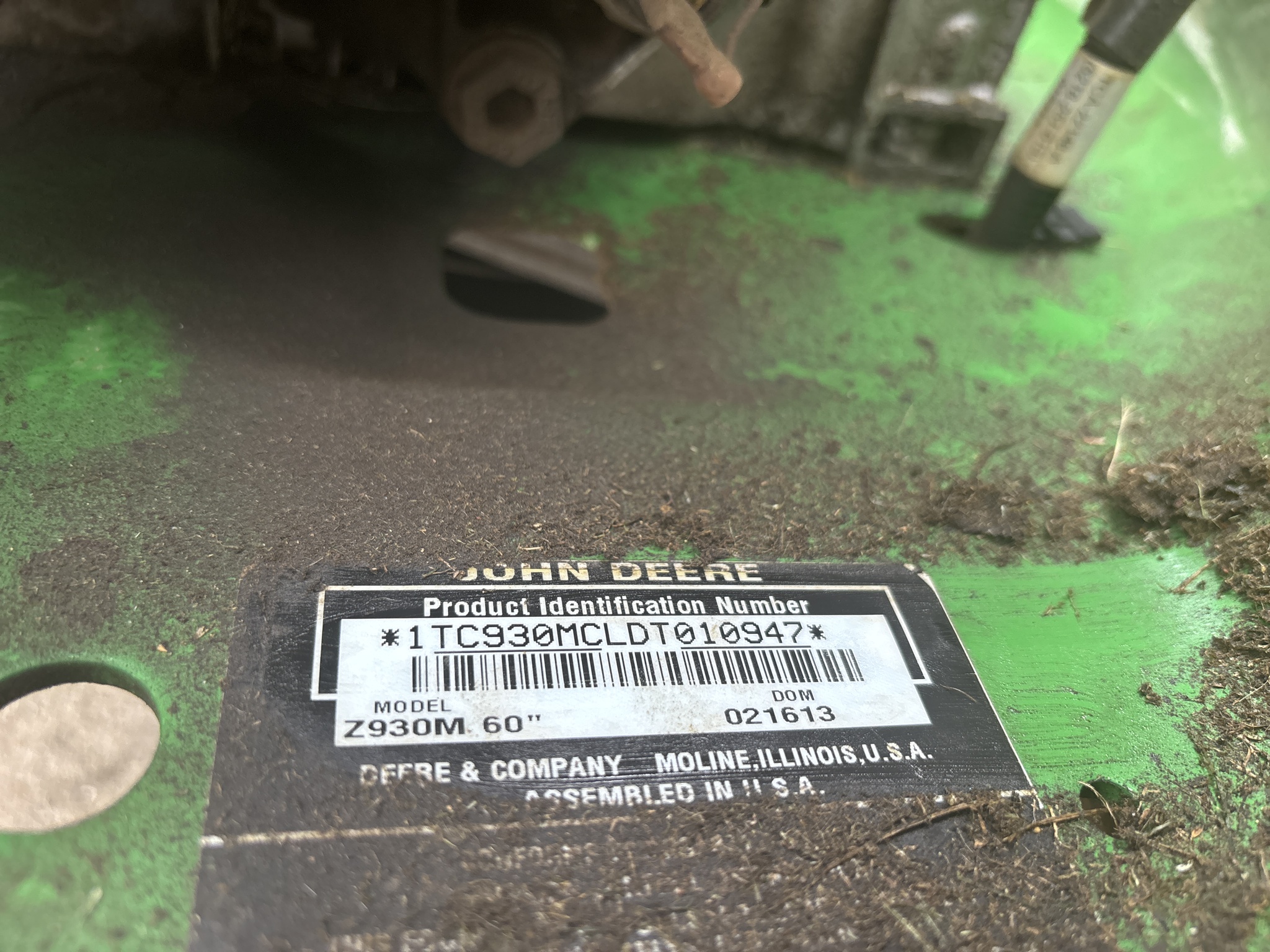 Used 2013 John Deere Z930M Zero Turn Mowers at Koenig Equipment in Knightstown, IN - PhotoXL17